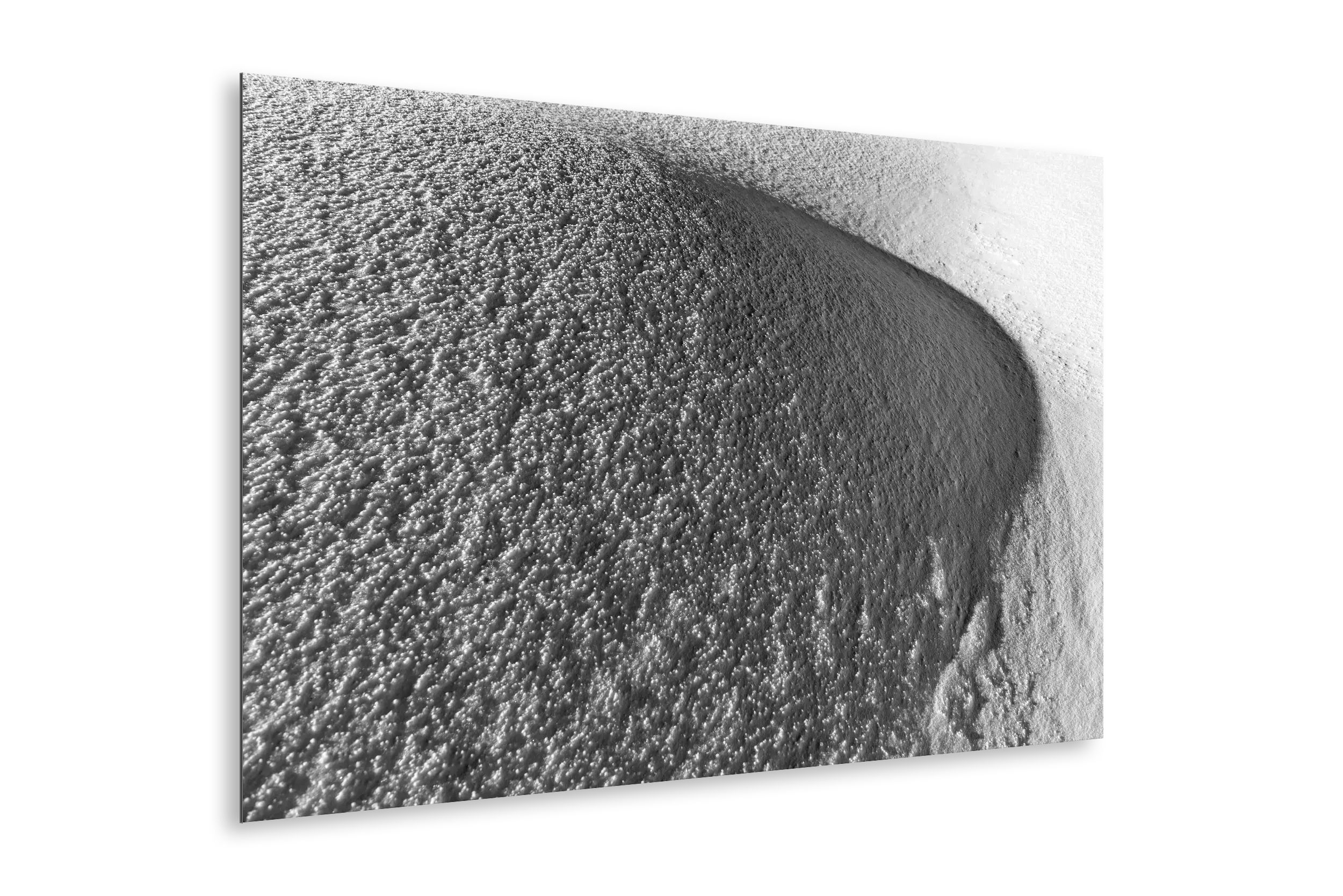 Shadow on snow