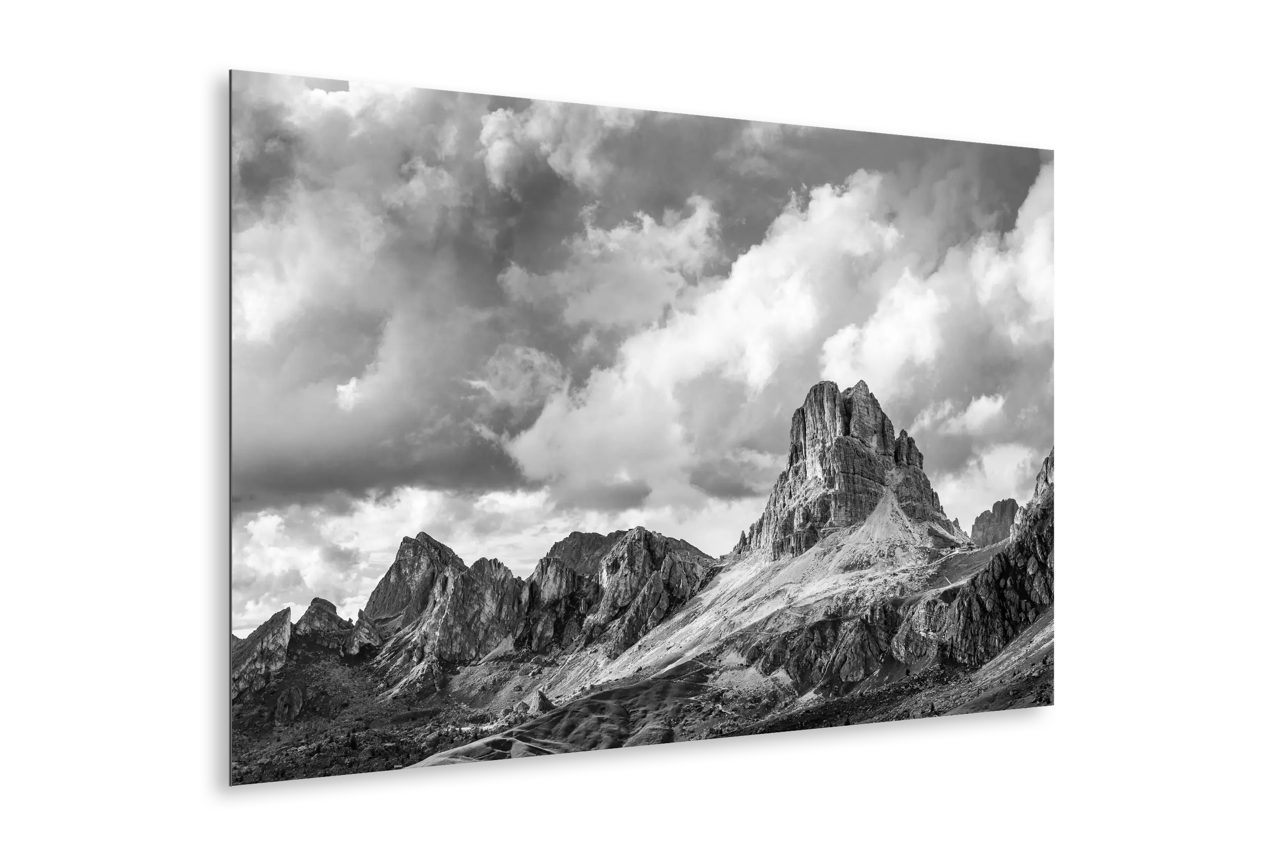 Clouds on Mount Averau