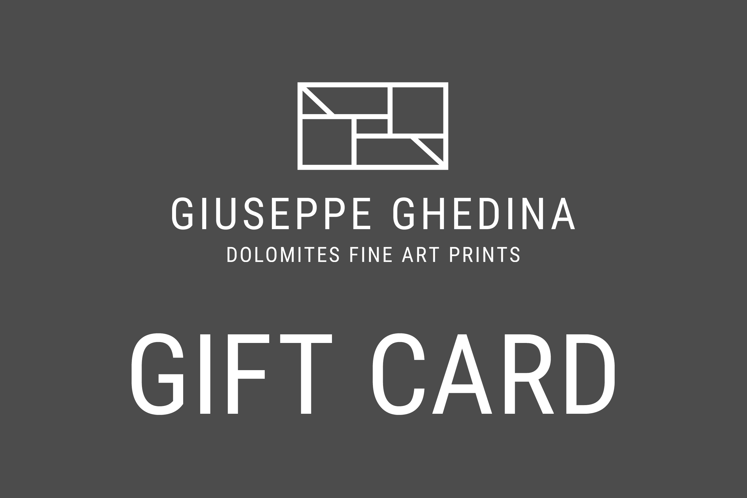 GIFT CARD FINE ART PRINTS